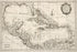 Carte Du Golfe Du Méxique, Des Isles Et Des Pays Adjacens 1778 by Relic Map Company