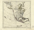 Mapa De La America Septentrional 1780 by Relic Map Company