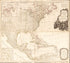 A New Map of North America, With the West India Islands. Divided According to the Preliminary Articles of Peace, Signed at Versailles, 20, Jan. 1783. Wherein Are Particularly Distinguished the United States and the Several Provinces, Governments &ca. ... by Relic Map Company