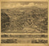 View of Higganum, Connecticut 1881 by Relic Map Company