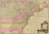 A Map of the British and French Dominions In North America, With the Roads, Distances, Limits, and Extent of the Settlements, Humbly Inscribed to the Right Honourable the Earl of Halifax, and the Other Right Honourable the Lords Commissioners for Trad... by Relic Map Company