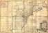 A Map of the British and French Dominions In North America, With the Roads, Distances, Limits, and Extent of the Settlements, Humbly Inscribed to the Right Honourable the Earl of Halifax, and the Other Right Honourable the Lords Commissioners for Trad... by Relic Map Company