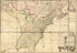 Amérique Septentrionale Avec Les Routes, Distances En Miles, Villages, Et Etablissements François Et Anglois in 1777 by Relic Map Company