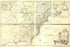 Amérique Septentrionale Avec Les Routes, Distances En Miles, Villages Et Etablissements François Et Anglois in 1777 by Relic Map Company