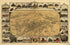 Fresno, California 1901 by Relic Map Company