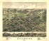 View of Cheshire, Connecticut 1882 by Relic Map Company