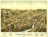 View of Thomaston, Connecticut 1879 by Relic Map Company