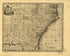 A New & Accurate Map of the Provinces of North & South Carolina, Georgia &c 1752 by Relic Map Company