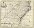 A New & Accurate Map of the Provinces of North & South Carolina, Georgia &c 1752 by Relic Map Company