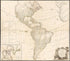 A New Map of the Whole Continent of America : Divided Into North and South and West Indies Wherein Are Exactly Described the United States of North America As Well As the Several European Possessions According to the Preliminaries of Peace Signed at V... by Relic Map Company