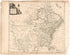 North America 1700 by Relic Map Company