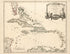 Partie De La Mer Du Nord, Où Se Trouvent Les Grandes Et Petites Isles Antilles, Et Les Isles Lucayes 1750 by Relic Map Company