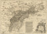 A Map of the British and French Settlements In North America 1750 by Relic Map Company