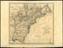 A New and Accurate Map of North America 1768 by Relic Map Company