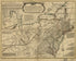 Jersey, New York, Connecticut & Rhode-Island: of Aquanishuonigy the Country of the Confederate Indians Comprehending Aquanishuonigy Proper, Their Places of Residence, Ohio & Thuchsochruntie Their Deer Hunting Countries, Couchsachrage & Skaniadarade Th... by Relic Map Company