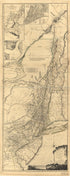 The Provinces of New York, and New Jersey; With Part of Pensilvania, and the Province of Quebec 1775 by Relic Map Company