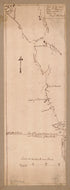 Plan of the Route from St. Francis to Connecticut River 1774 by Relic Map Company