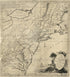 Map for the Interior Travels Through America, Delineating the March of the Army 1780 by Relic Map Company