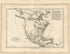 Amérique Septentrionale 1788 by Relic Map Company