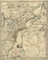 Canada Et Louisiane 1755 by Relic Map Company
