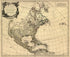 Amérique Septentrionale, Dressée Sur Les Relations Les Plus Modernes Des Voyageurs Et Navigateurs, Et Divisée Suivant Les Differentes Possessions Des Européens 1758 by Relic Map Company