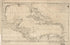 A New Map of the West Indies 1783 by Relic Map Company