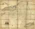 A Map of the State of New York 1804 by Relic Map Company