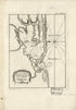 Plan De La Baye De Pensacola Dans La Floride 1764 by Relic Map Company