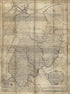 A Map of the Federal Territory From the Western Boundary of Pennsylvania to the Scioto River in 1785 by Relic Map Company