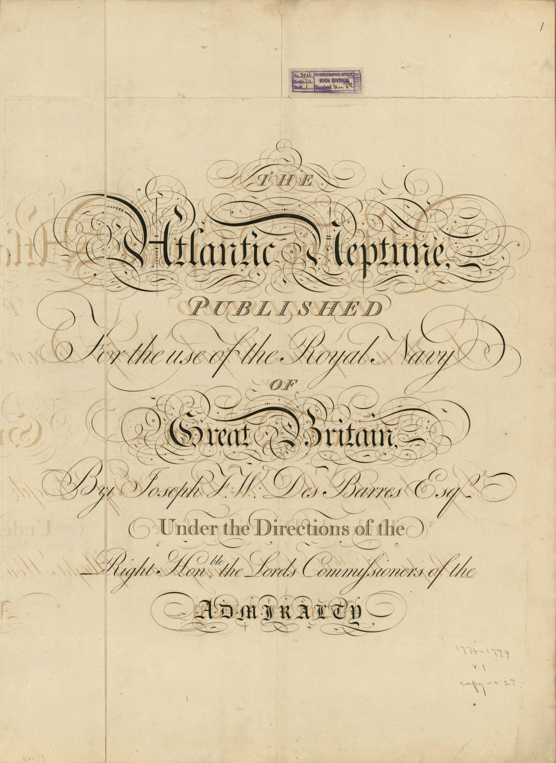 This old map of The Atlantic Neptune Published for the Use of the Royal Navy of Great Britain from 1800 was created by Joseph F. W. (Joseph Frederick Wallet) Des Barres in 1800