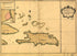 Plano De La Ysla De Santo Domingo, Parte De Las Cuba, Jamaica Y Otras Contiguas a Ellas, Del Seno Mexicano 1755 by Relic Map Company