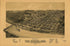Perspective Map of Van Buren,Arkansas County Seat of Crawford County 1888 by Relic Map Company