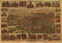 Los Angeles,California, Population of City and Environs 65,000 by Relic Map Company