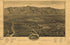 View of San Gabriel,California 1893 by Relic Map Company