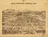 Map of Great Western Central City 1887 by Relic Map Company