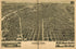 Perspective Map of the City of Denver,Colorado 1889 by Relic Map Company