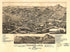 Trinidad,Colorado 1882 County Seat of Las Animas County by Relic Map Company