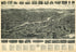 Aero View of Ansonia, Connecticut 1921 by Relic Map Company