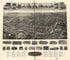 Aero View of Willimantic, Connecticut 1909 by Relic Map Company