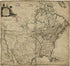 North America 1774 by Relic Map Company