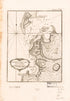 Environs Du Fort Louis De La Guadeloupe 1764 by Relic Map Company