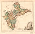Guadaloupe One of the Caribbee Islands Subject to France In the West Indies in 1768 by Relic Map Company