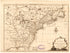 A New Map of North America from the Latest Discoveries 1761 by Relic Map Company