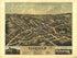 Spencer, Massachusetts 1877 by Relic Map Company