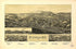Peterborough, New Hampshire 1886 by Relic Map Company