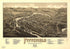 Pittsfield, Merrimackcounty, New Hampshire 1884 by Relic Map Company
