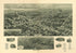 View of Absecon, New Jersey 1924 by Relic Map Company