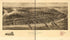 Aero View of Atlantic City, New Jersey 1909 by Relic Map Company