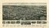 Aero View of Egg Harbor City, New Jersey 1924 by Relic Map Company
