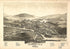 Luzerne, New York and Hadley 1888 by Relic Map Company